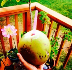 coconut drink