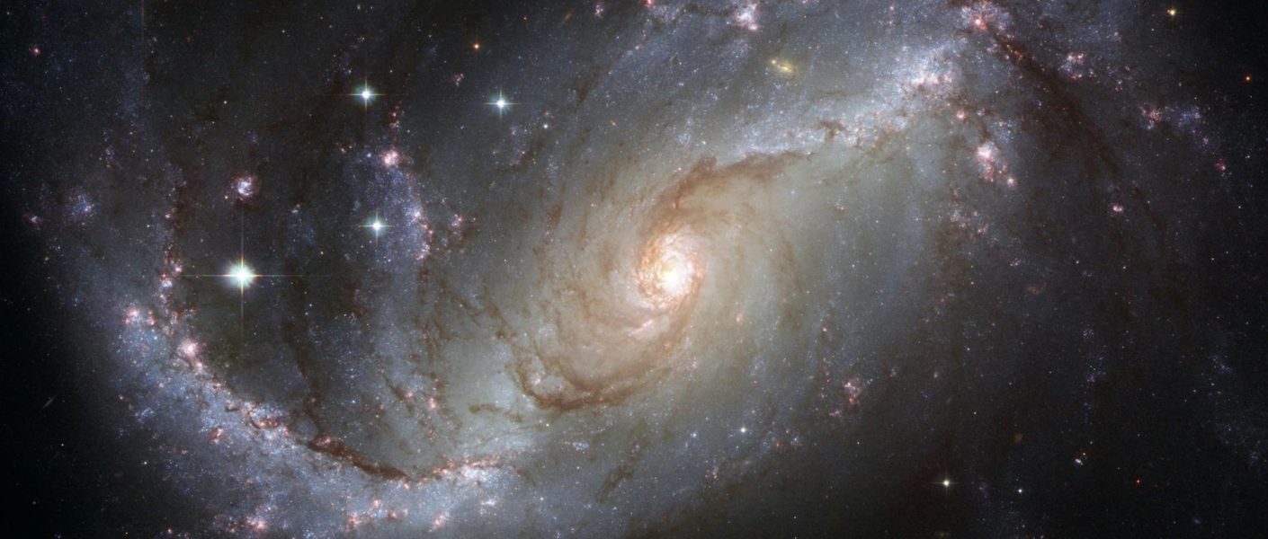 gray and black galaxy wallpaper